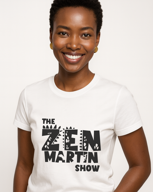 The Zen-Martin Show Original T-Shirt - White